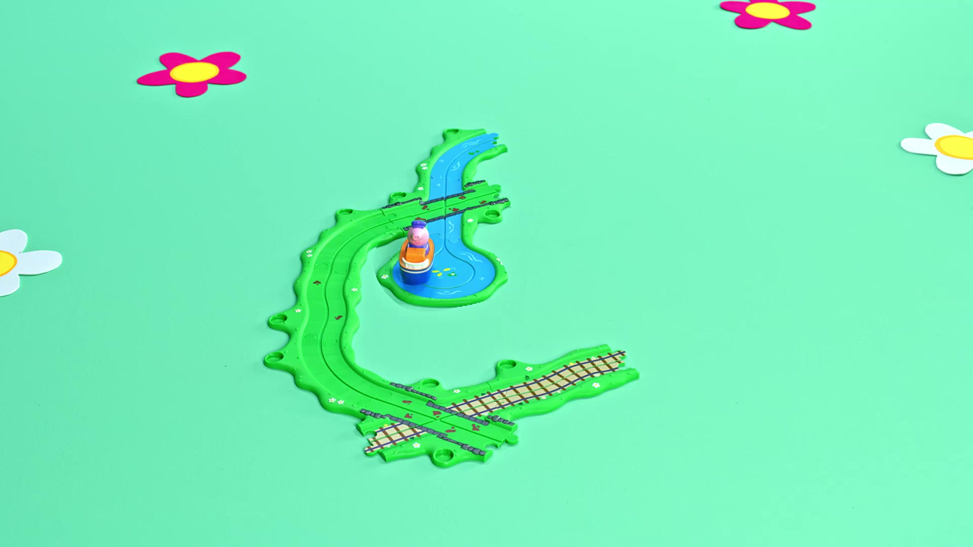 Peppa Pig Whizz Around Peppa's Great Big World Set image 0