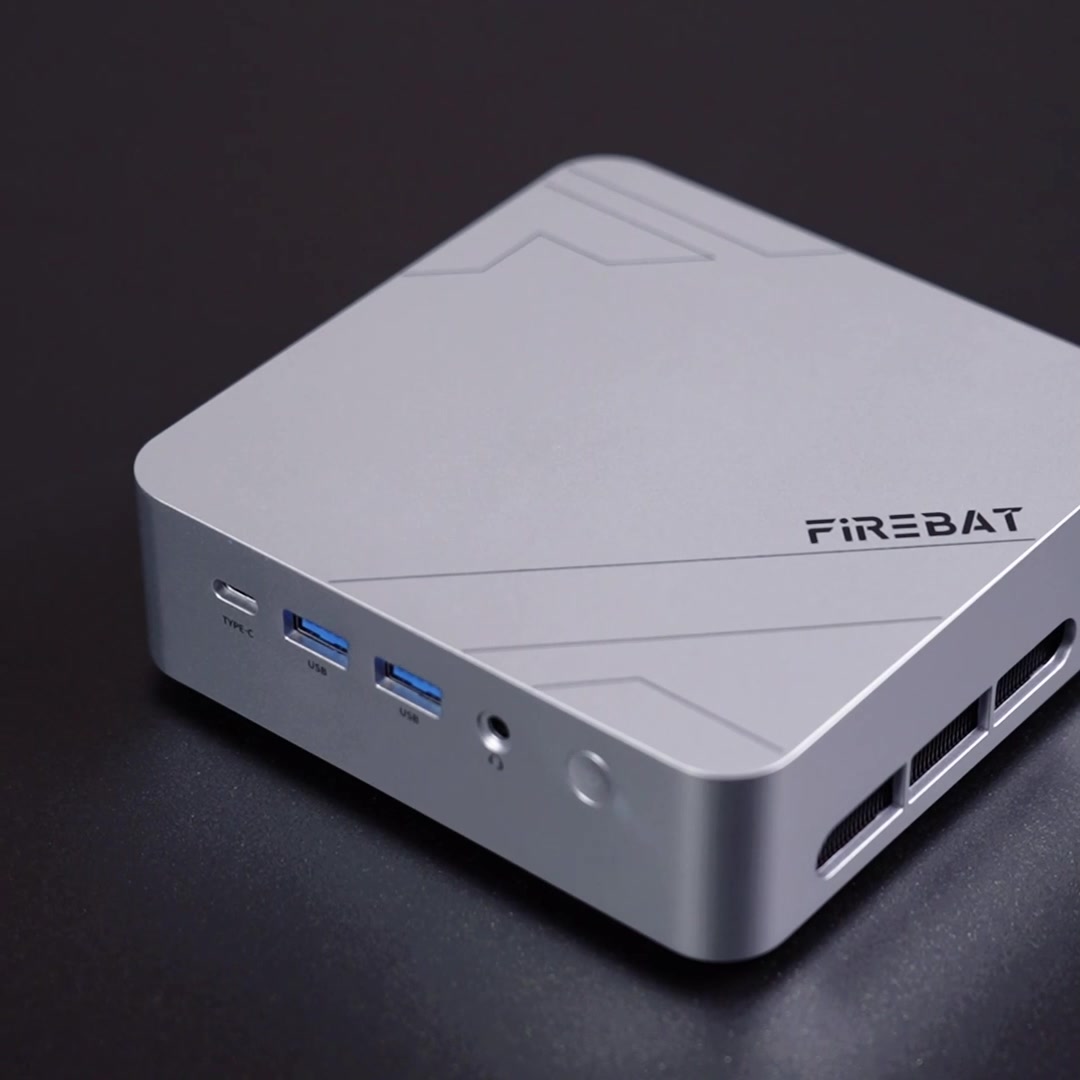 FIREBAT F1 Mini PC with AMD Ryzen 5 7640HS (6-core/12-thread) 24GB ...