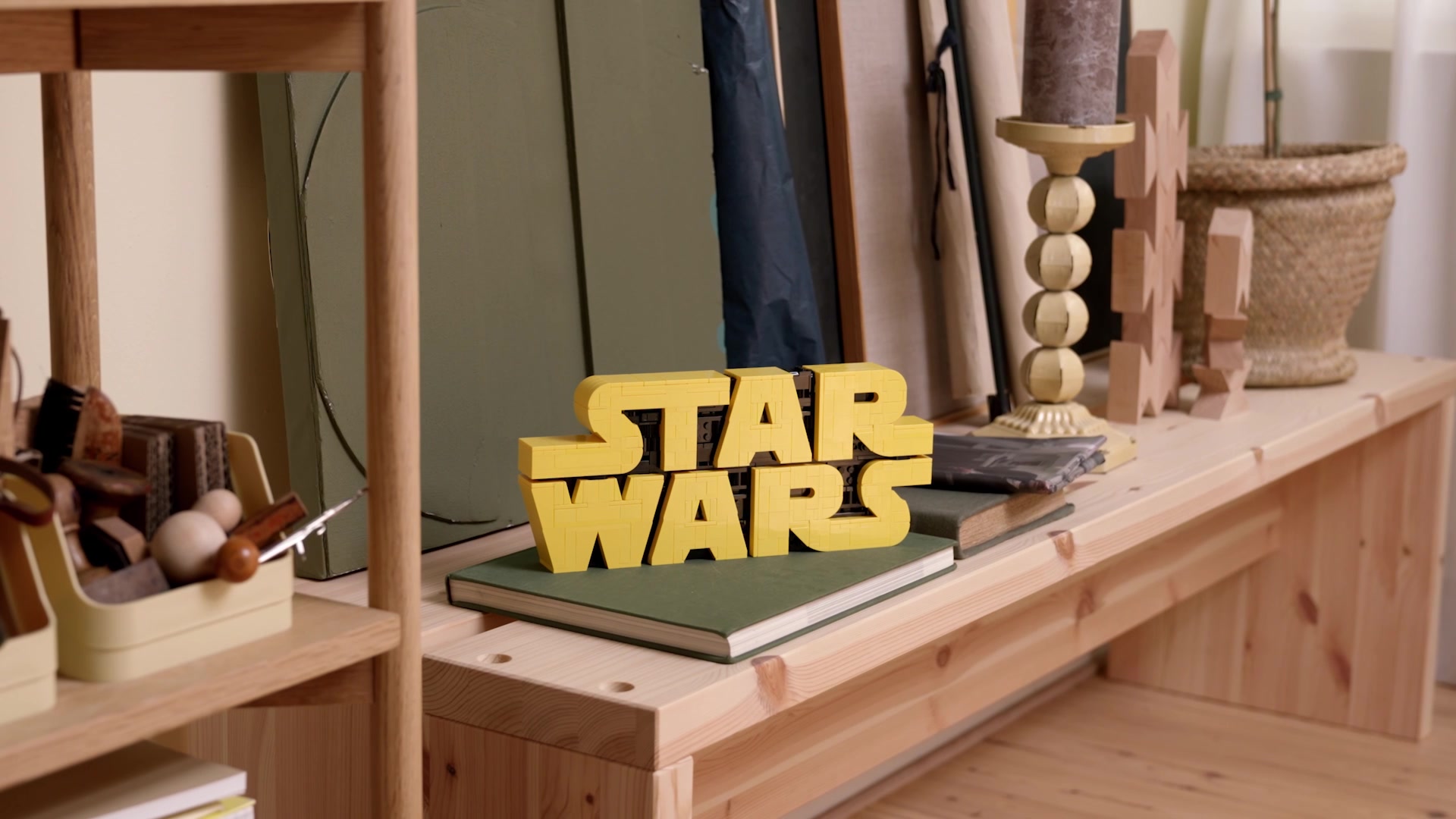 LEGO Star Wars™ 75407 Brick-Built Star Wars™ Logo image 1