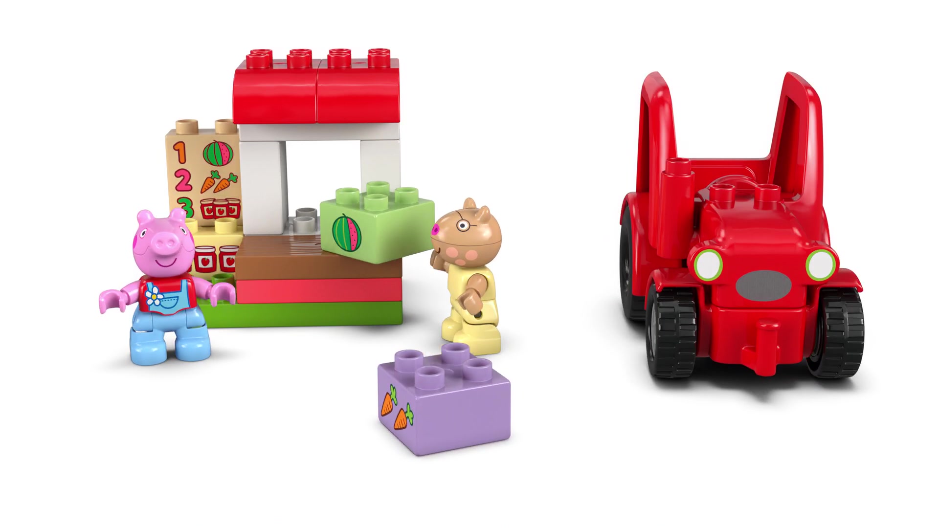 LEGO DUPLO Peppa Pig 10468 Tractor and Market image 1