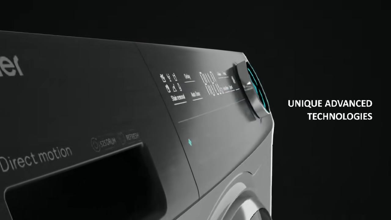 Haier wasmachine HW90-BD14979EUGDF i-Pro 7 (Stille werking & automatische dosering, 9 kg, 1400 tpm, A) image 0