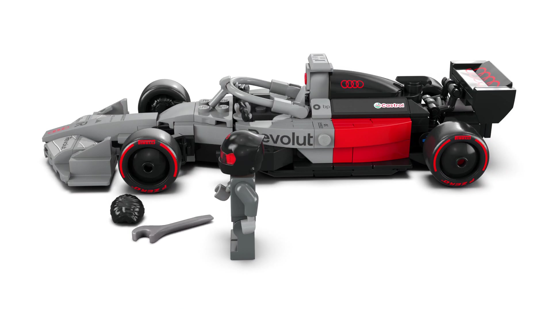 LEGO Speed Champions 77259 Audi Revolut F1® Team R26 Race Car image 1