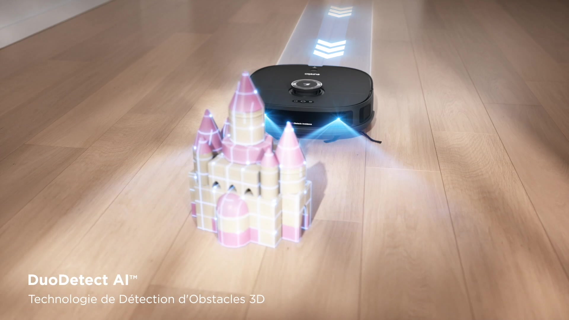 Eureka J12 Ultra Aspirateur robot avec fonction de lavage (Vidage automatique, Lavage et séchage), puissance d’aspiration de 5000 Pa, fonction de lavage rotative, double navigation LiDAR, évitement d’obstacles par IA 3D image 0