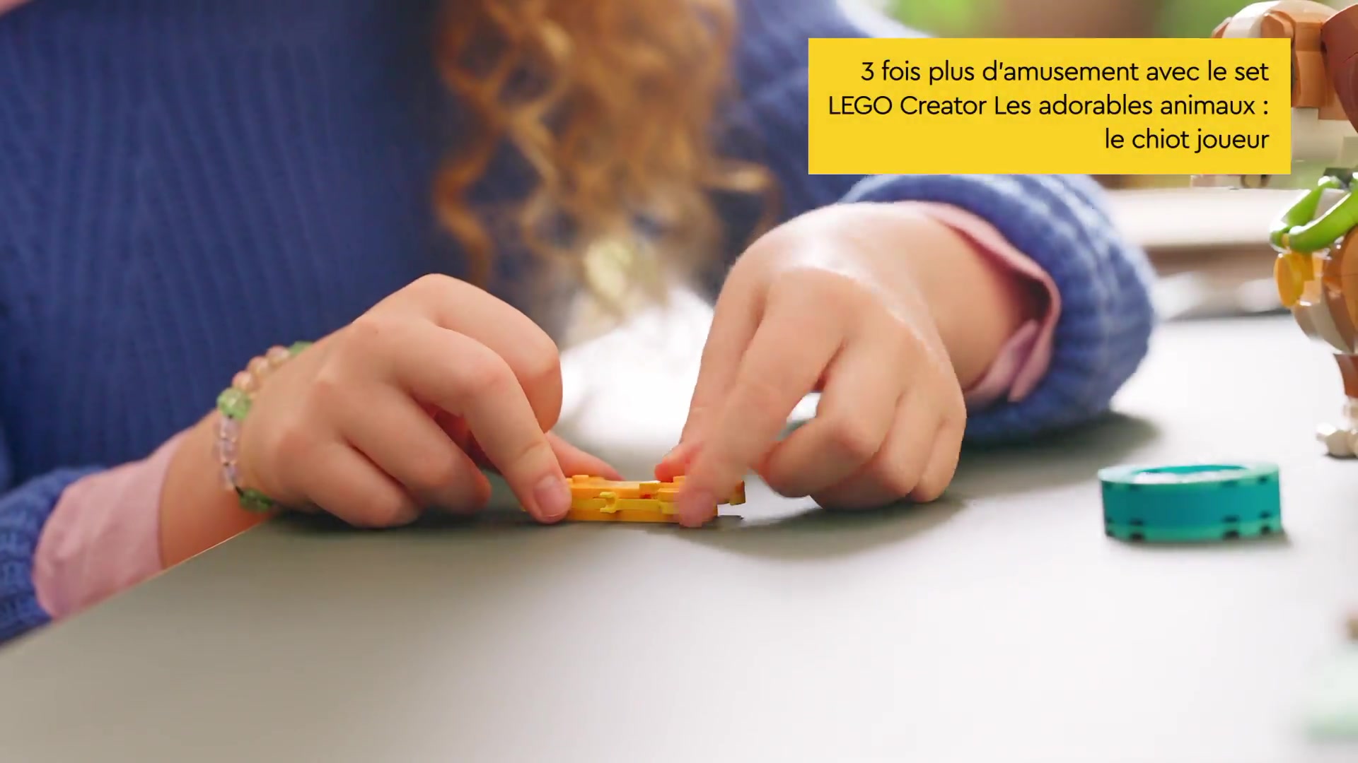 LEGO Creator 31382 Les adorables animaux : le chiot joueur image 1