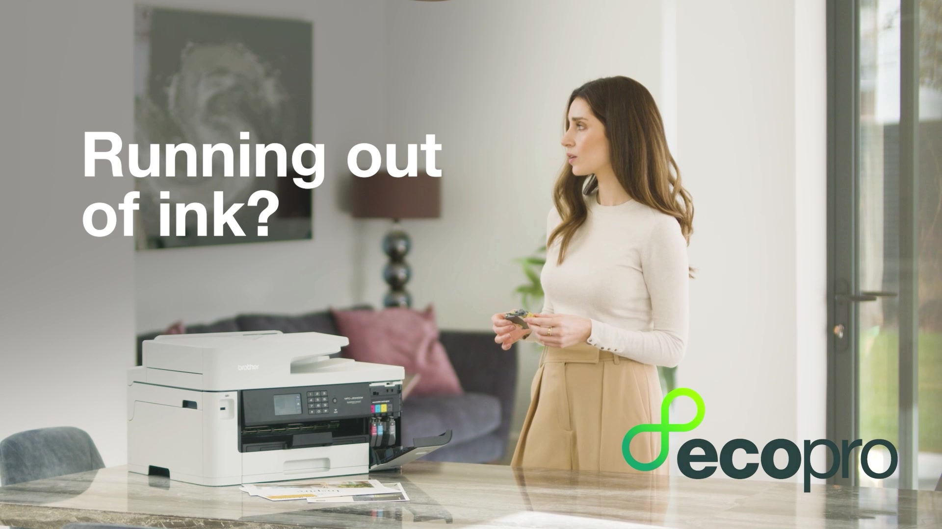 Brother DCP-L1640W Mono Laser Printer image 3