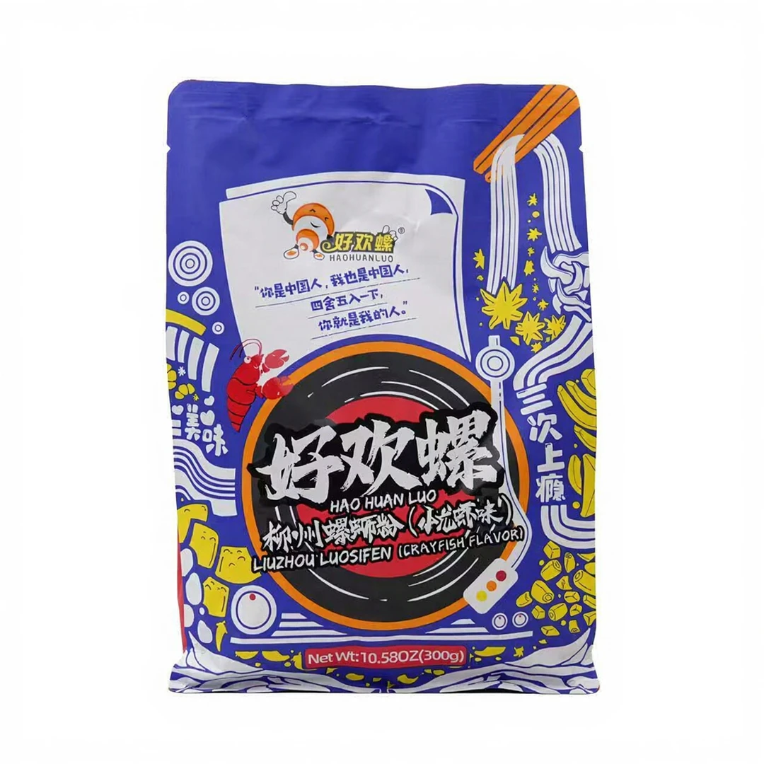 Hao Huan Luo Liuzhou rivierslak-rijstnoedels met rivierkreeftsmaak 300 g