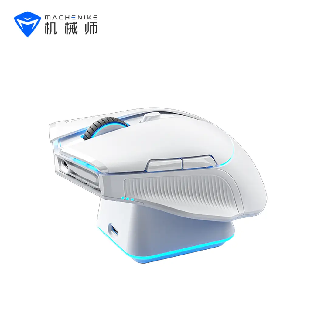 Machenike L8 Pro Wireless Mouse White