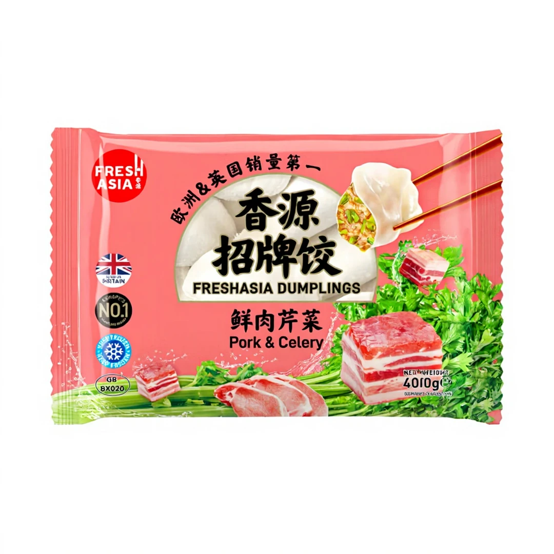 Freshasia Varkens- en selderijdumplings 400g