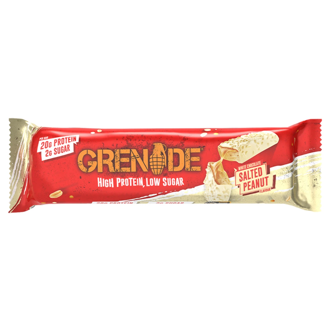 GRENADE White Chocolate Salted Peanut Flavour 60g
