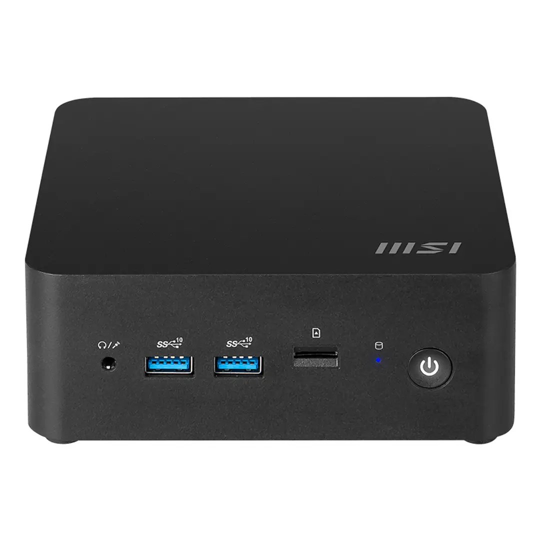 MSI Cubi Nuc AI 1UMG-018BEU pc/werkstation barebone mini-pc zwart 155H Intel SoC