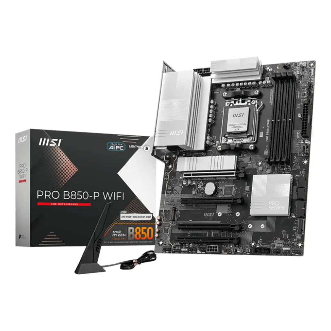 MSI PRO B850-P WIFI moederbord AMD B850 Socket AM5 ATX