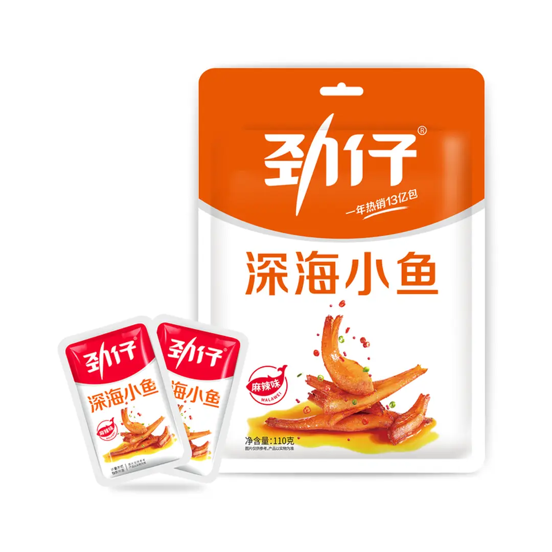 Jingzai Jin Chai Tiefseefisch scharfer Geschmack 110 g