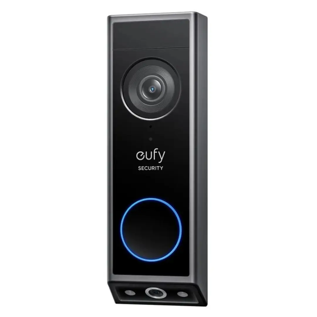 eufy Security Video Doorbell E340, Dual Doorbell with Camera with Package Detection, 2K Full HD Colour Night Vision, Cable or Battery Operated, Compatible with HomeBase S380, Free Use