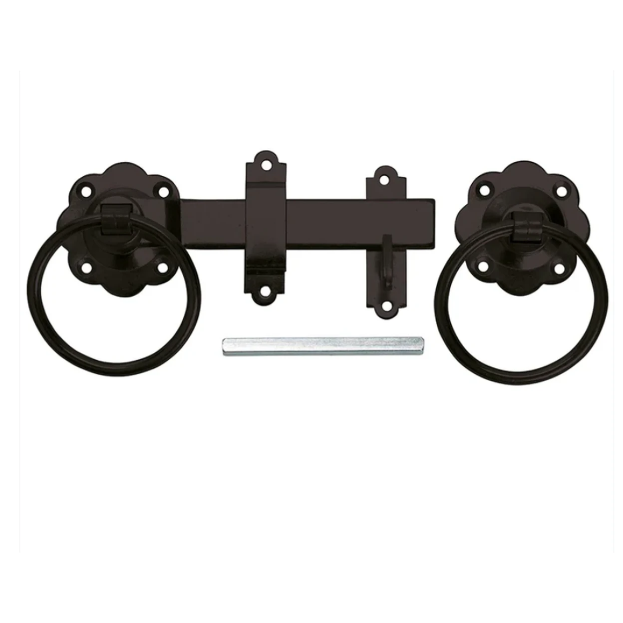 Perry Plain Ring Handled Gate Latches 150mm Single | Gate Hardware | Joybuy