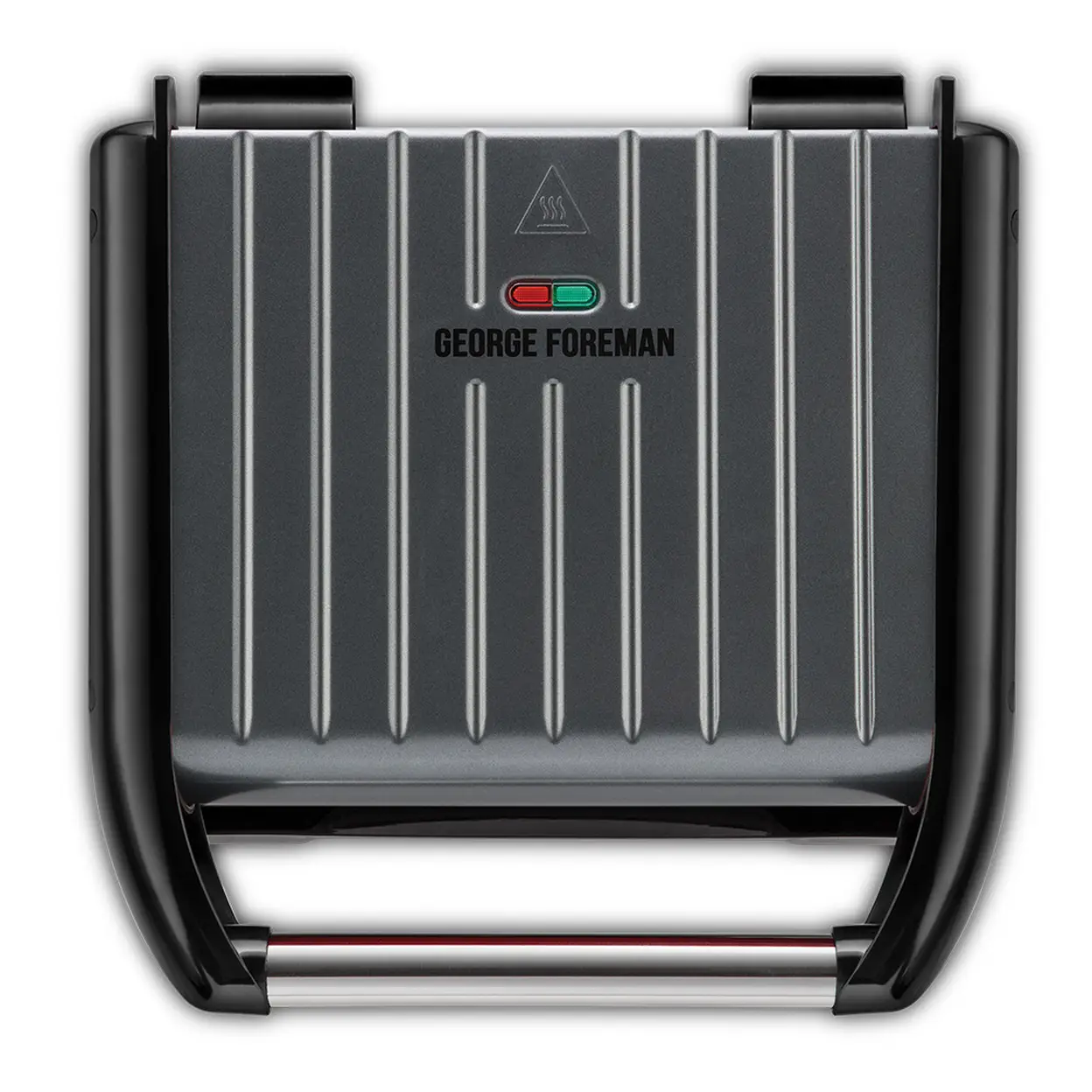 george-foreman-steel-grill-medium-grey-non-stick-fast-heat-up