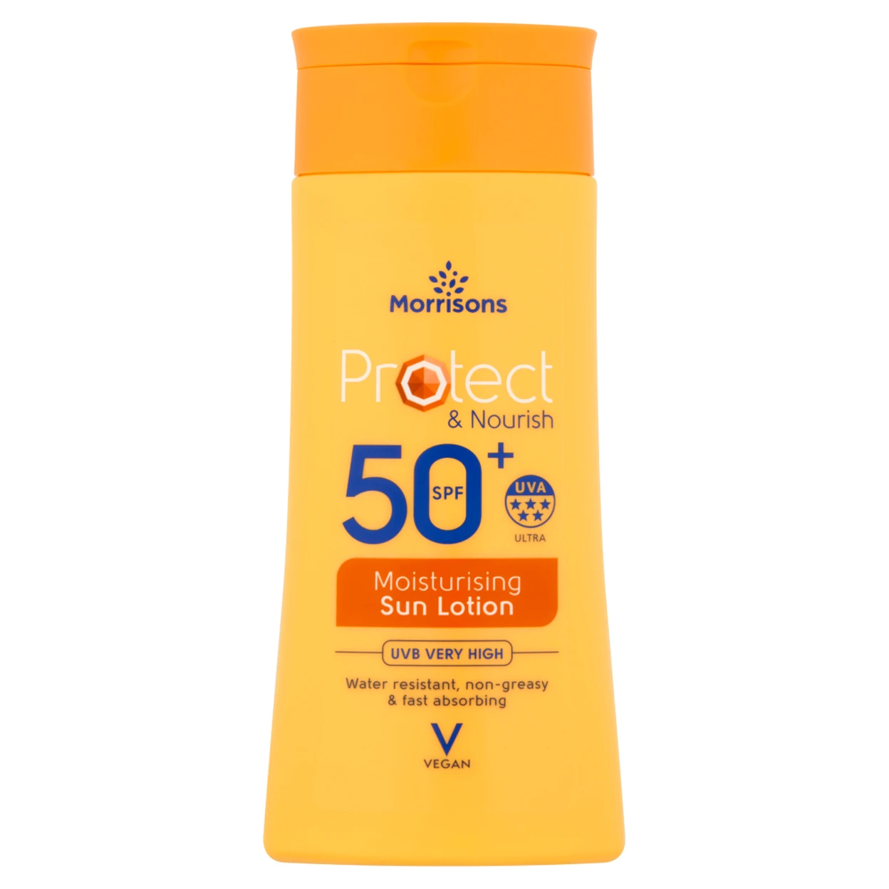 Morrisons Protect & Nourish 50 SPF+ Moisturising Sun Lotion 200ml ...