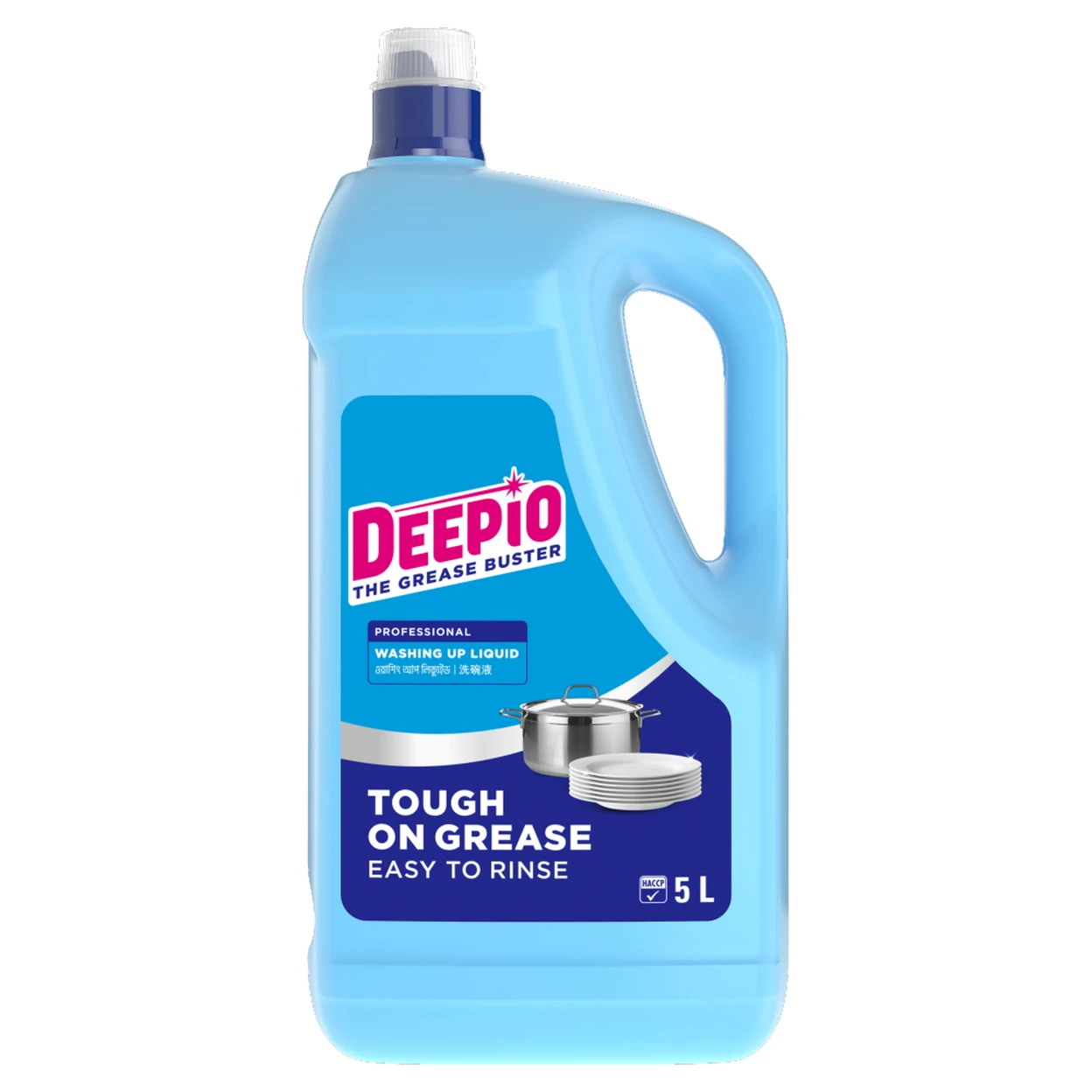 Deepio Professional Washing Up Liquid, Original, 5l | Washing-Up Liquid ...
