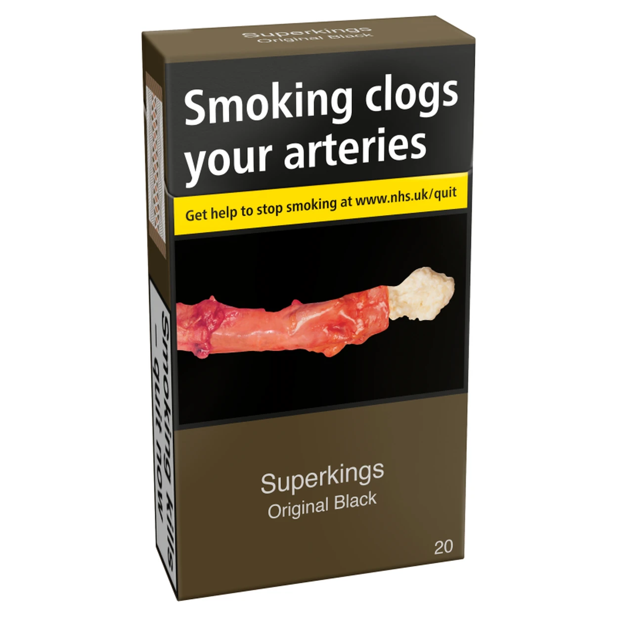 what's the difference between superkings and normal cigarettes Superkings Original Black 20Pk | Cigarettes