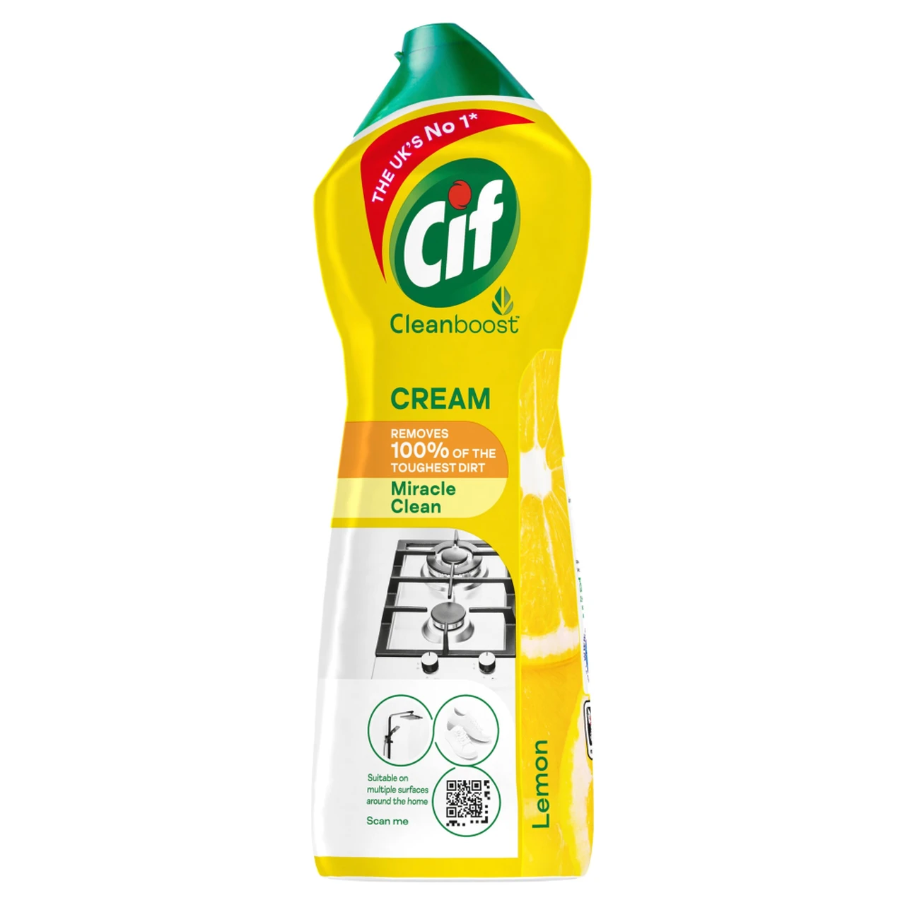 Discover Cif Cream Cleaner Lemon