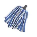 Addis Mega Mop Replacement Refill Head - Blue & White image 0