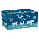 Butcher's Puppy Perfect Wet Dog Food Tins 6 x 400g image 0