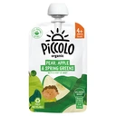 Piccolo Pear, Apple & Spring Greens 4+ Months 100g image 0