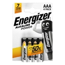 Energizer AAA Power Alkaline Batteries – Pack of 4 image 0