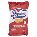 Roysters T-Bone Steak Multipack Crisps 6 X 21G image 0