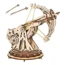 Robotime ROKR Siege Heavy Ballista 3D Wooden Puzzle Building Toys 21 x 18.5 x 19cm 1PC,Home decoration, bookshelf decoration,Craft Gifts for Adults and Teens,Educational toys image 1