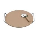 Essentials by Premier Pizza Stone And Cutter Small Set image 0