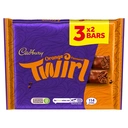 Cadbury Twirl Orange 3 Pack 129g image 0