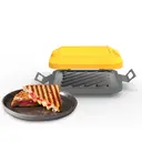 Drew&Cole Clever Micro Toastie Maker - Extra Crispy Toastie, Panini, Sandwiches, Compact & Dishwasher Safe image 1