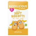 Kiddylicious Banana Soft Biscotti 7+ Months 6 x 20g image 0