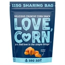 Love Corn Crunchy Snacks Sea Salt 115 g image 0