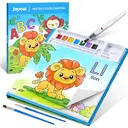 JoyCat Animal & Alphabet Series Paint with Water Colouring Book image 0