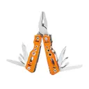 Milestone Camping Multi-Tool Pocket Knife with 10 Functions Orange image 0