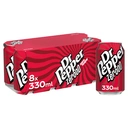 Dr Pepper Zero 8 x 330ml image 0