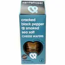 Kent & Fraser Cracked Black Pepper & Smoked Sea Salt Cheese Biscuits 110g image 0