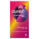 Durex Pleasure Me Regular Fit Condoms 6 Pack image 0
