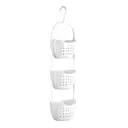 Essentials by Premier 3 Tier White Shower Caddy image 0
