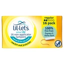 Lil-Lets Smartfit 16 Non-Applicator Tampons Regular image 0