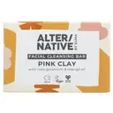 Alter/native By Suma Pink Clay Facial Cleansing Bar With Rose Geranium & Orange Oil 95g image 0