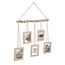 Atmosphera Cadres Luigi pêle-mêle à suspendre 5 photos en MDF image 0