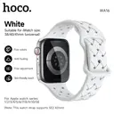 HOCO iWatch Band WA16 Flexible Series - Bamboo Pattern - White image 0