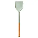 Nova Sage Green Silicone Head Turner With Round Wood Handle image 0