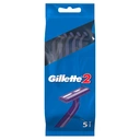 Gillette G2 Disposable Razor 5 Counts image 0