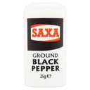 Saxa Ground Black Pepper 25g image 0