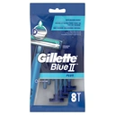 Gillette BlueII Plus Men's Disposable Razors 8 Counts image 0
