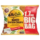 McCain Straight Cut Naked Oven Chips 1.7kg image 0