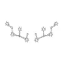 Ever Faith Virgo Zodiac Constellation Cubic Zirconia Stud Earrings image 0